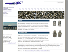 Tablet Screenshot of injecttool.com